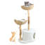 Arbre à chat 28 po, condo pour l'intérieur
