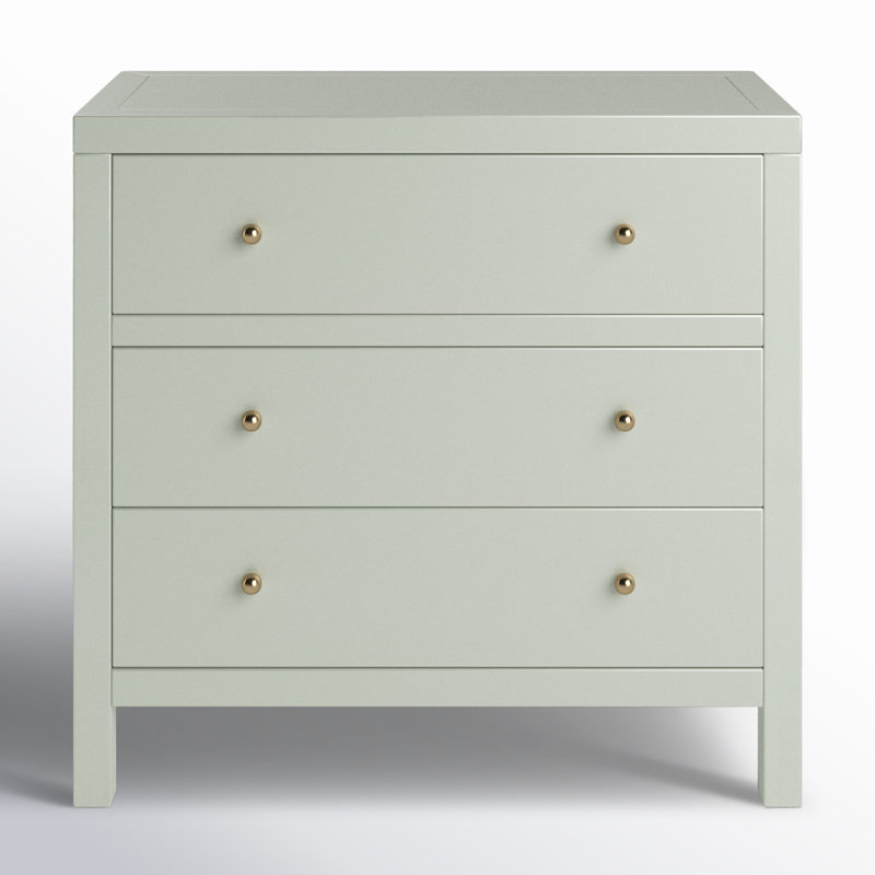 Nora 3-Drawer Chest, Sage Green