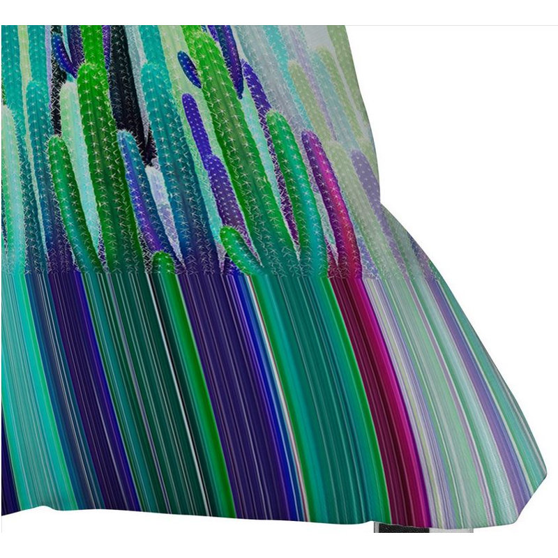 Coussin décoratif extérieur, 26 po x 26 po, Bleu / vert