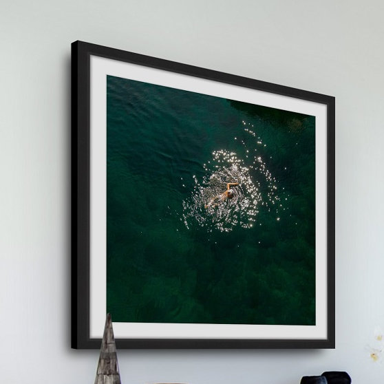 Single Picture Frame Print, 41 cm H x 41 cm W x 3.81 cm D