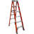 6-Foot Fibreglass Step Ladder With 300-Pound Load Capacity, Type IA ANSI OSHA Compliant, Non-Conductive Safety, Slip-Resistant Rubber Feet