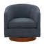 Fauteuil demi-tonneau pivotant-406208991