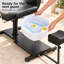 Fauteuil de pédicure avec bain de pieds massant, fauteuil de spa pivotant à 360° - Noir/Or-132703659