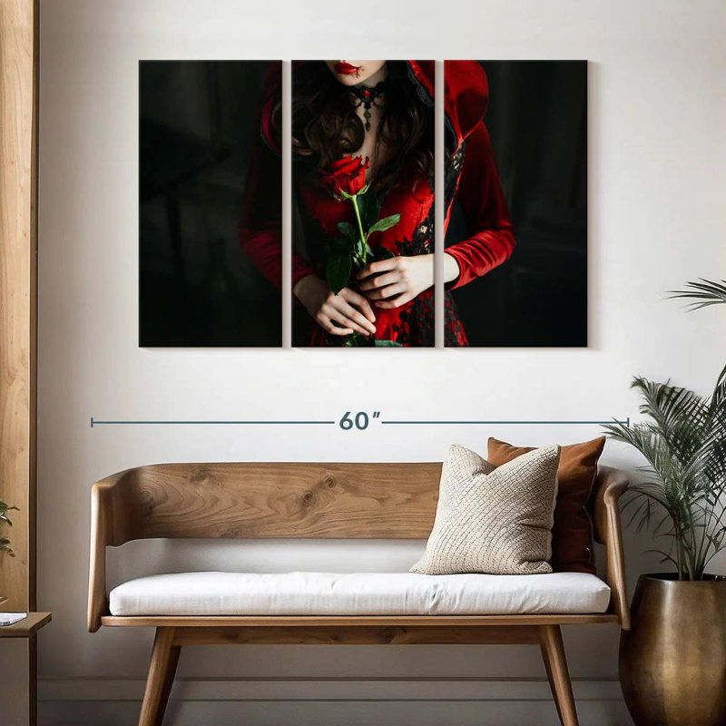 Kelan Lady Vampire, 32" H x 50" W