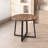 Aleida Round Metal Base Dining Table-374647121