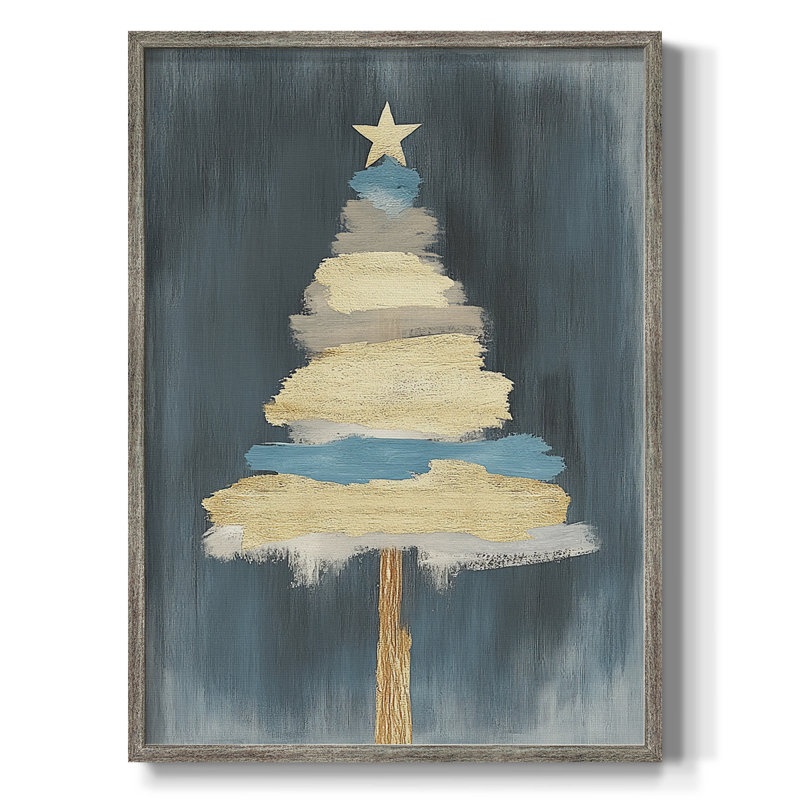«Christmas Holiday», art encadré CLxxxix, bois massif, H 11 po x l 9 po