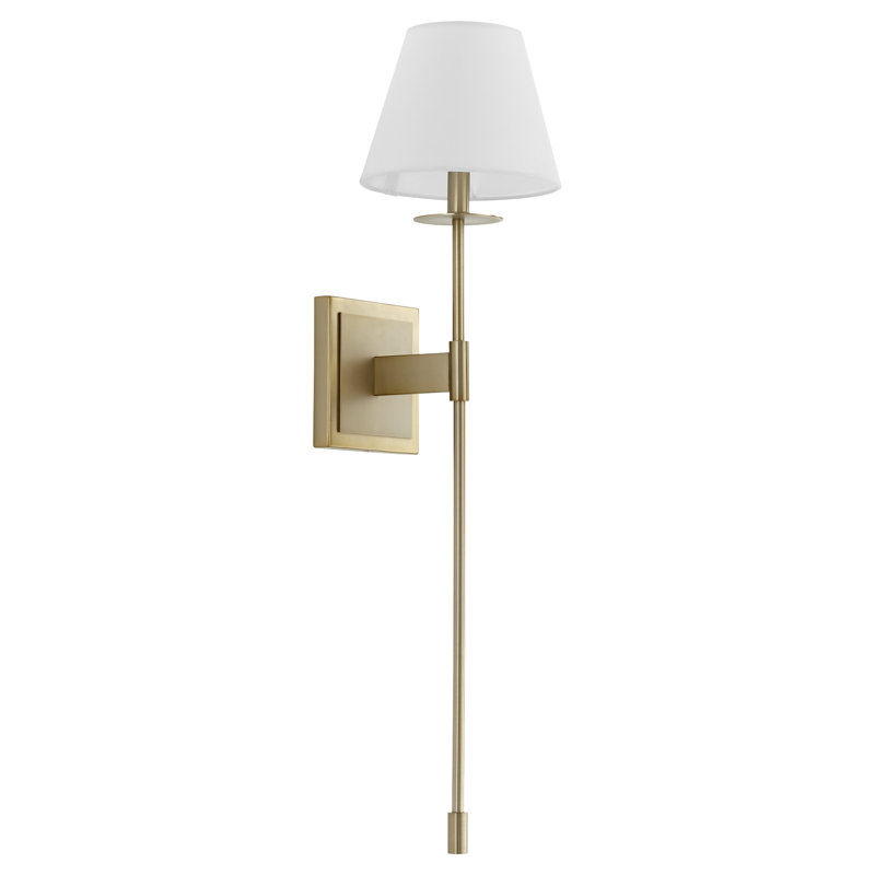 Kubel 1 - Light Sconce, Aged Brass