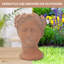 Pot à fleurs statue 100% ciment Louque