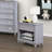 1Pc Nightstand With Storage Drawer Bottom Shelf Classic Style Bedroom Furniture-122000244
