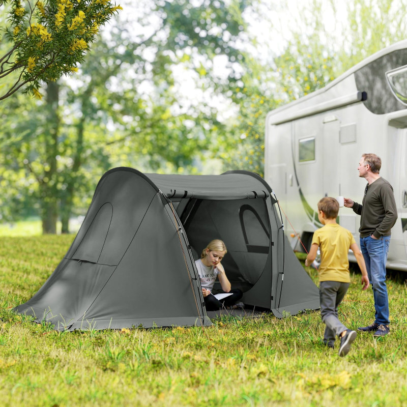 2 Person Tent, Dark Grey