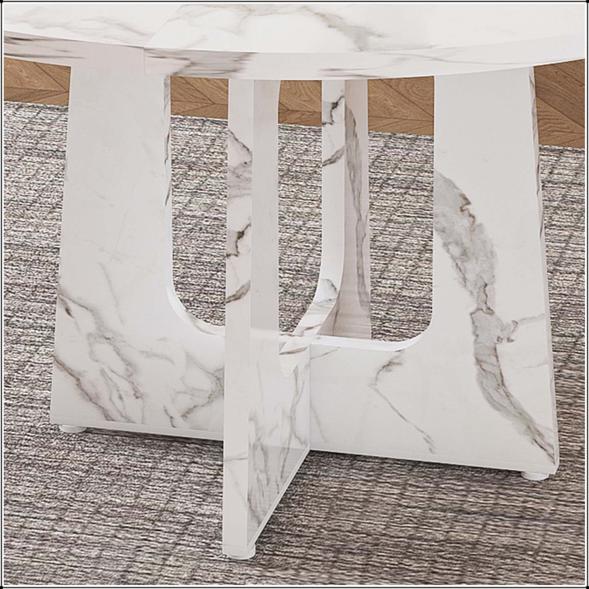 Wrought Studio™ 47.24 Inch Round Dining Table for 4-6 Guests, Farmhouse ...