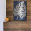 "Bleu marine Monstera" par Cindy Jacobs-1592630666