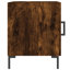 Menpal 40cm W Iron Bedside Table-1046406759