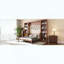 Grand lit escamotable avec bureau et tablettes-152219549