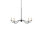 Saxon 5 - Light Wrought Iron Chandelier