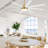 Jamii-Leigh 65/72/84 inch Large Indoor/Covered Outdoor Modern Ceiling Fan with Led Lights and Remote, 6-Speed, Reversible Quiet DC Motor, Timer, 8-ABS-Blade-548189004-539539265-548189011