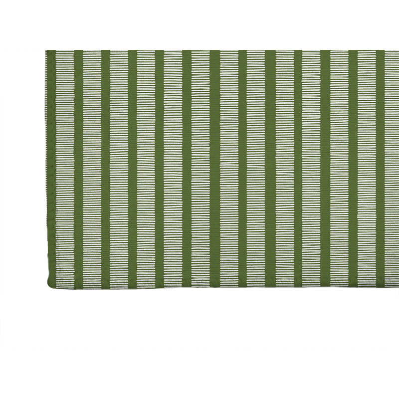 Tapis de bureau léger Comb Comb, L 84 po x P 60 po, Vert olive