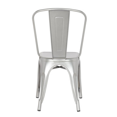 Chaise d'appoint en métal 74522