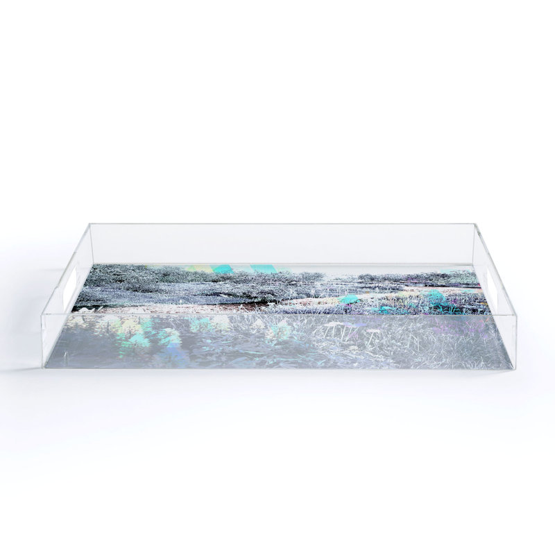 Plateau en acrylique Gabriela Fuente Matilda, H 1 po x l 8 po x L 6 po