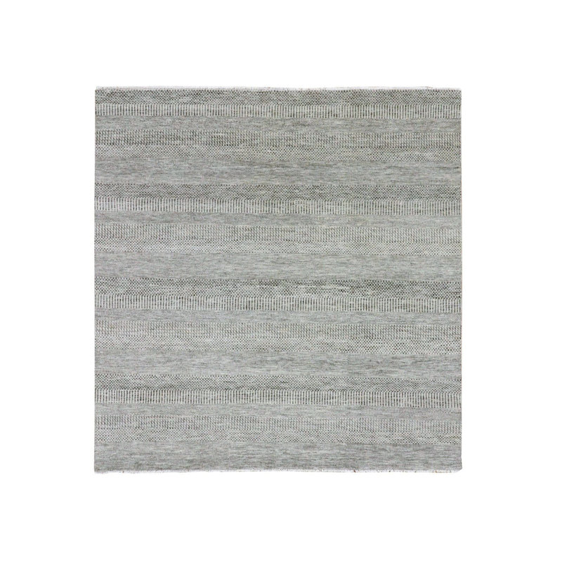 Tapis carré 100% laine nouée à la main 8 pi x 8 pi 2AD5025BD69B4587AA650AAF0B62EE48