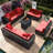 11 Pieces Rattan Patio Furniture Conversation Set with 43" Gas Propane 50000 BTU Fire Pit Table Outdoor Sectional Sofa for Backyard-1643130349