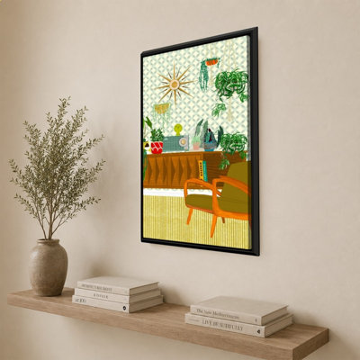 «Plant Living Room» par Jen Bucheli - Impression sur toile