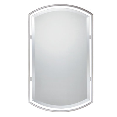 Metal Curved Wall Mirror