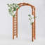 Solid Cedar Garden Arbour Arch with Anchoring Kit, 215cm H x 125cm W-115697704