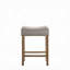Tabouret de comptoir rembourré 26 po Aadhith-198263463