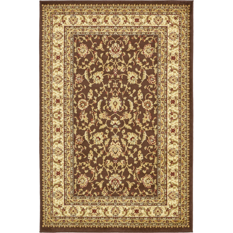 Oriental Area Rug, Rectangle 122 x 183cm