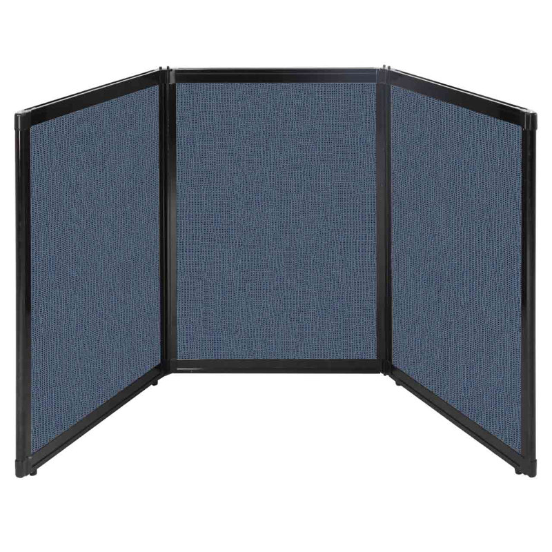 Versare Tabletop Booth Display, 36" x 78", Ocean