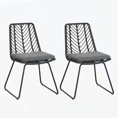DEJA CHAIR, 2PCS avec 2 coussins