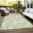 Kyrie Washable Abstract Indoor / Outdoor Rug-636225587