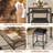 Space-Saving 4-Piece Dining Table Set-1090287596