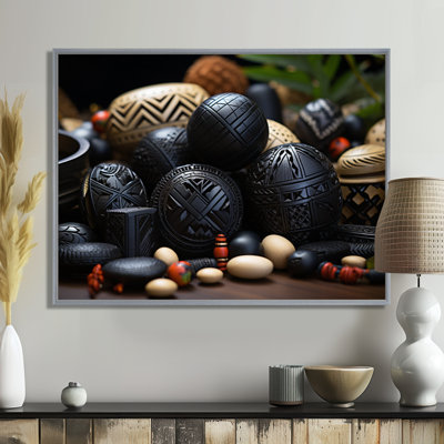 Bijoux africain - reproduction sur toile