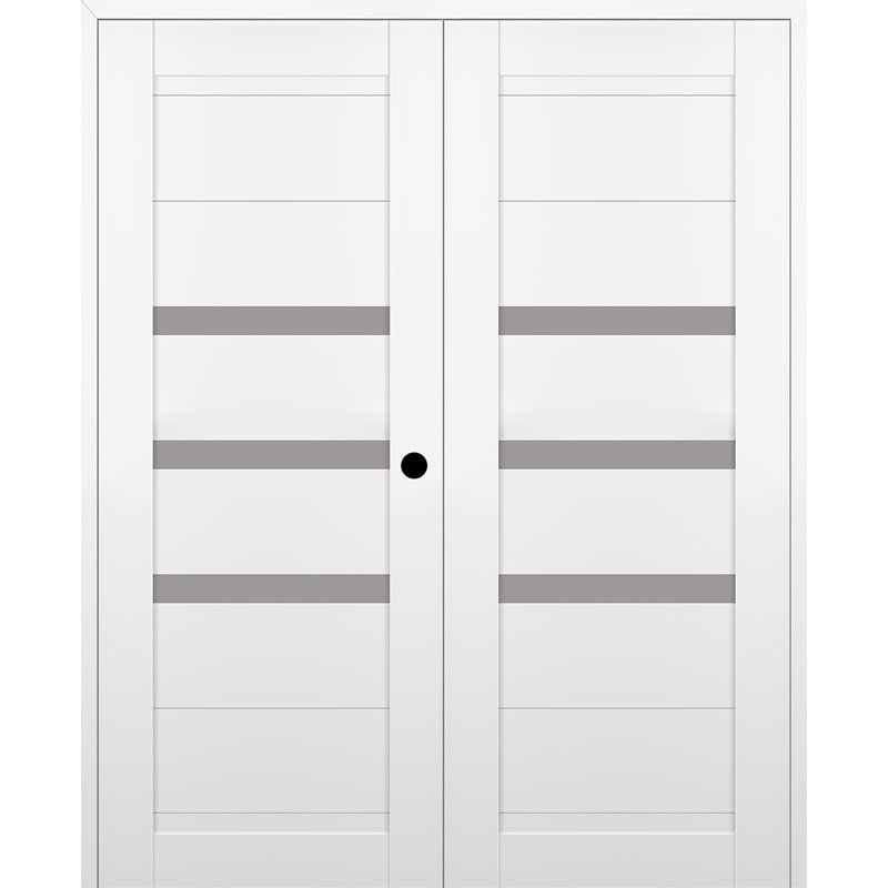 Porte standard lambrissée Dora, 35,5 po x 83,23 po