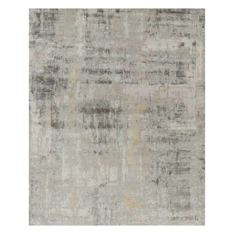 Modern One-of-a-Kind 13x16 Hand Knotted Area Rug