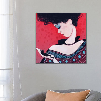 Time To Turn Page by Anikó Salamon - Wrapped Canvas Print