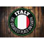 Plaque en aluminium Italie-58289281
