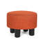 Pouf d'appoint rond rembourré de 31,5 cm-576713446