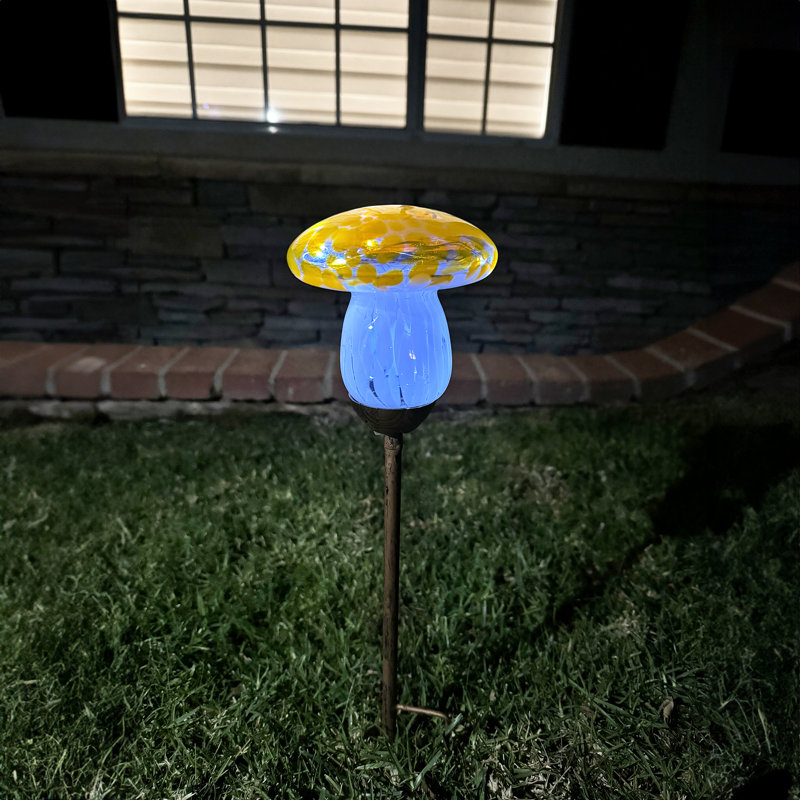 Plants & Flowers Garden Stake, Orange