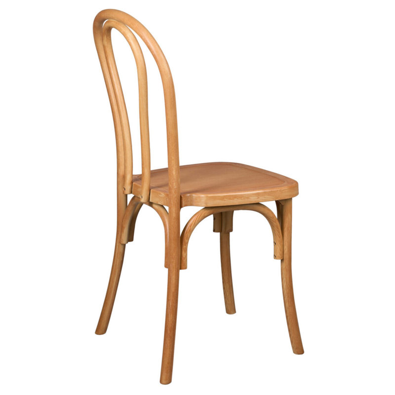 Ensemble de 2 sièges en résine Bentwood en résine standard par Chivari, Naturel