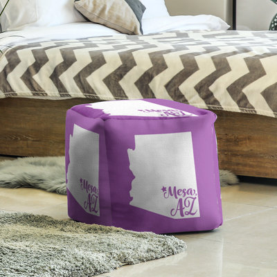 Repose-pieds cubique mesa arizona