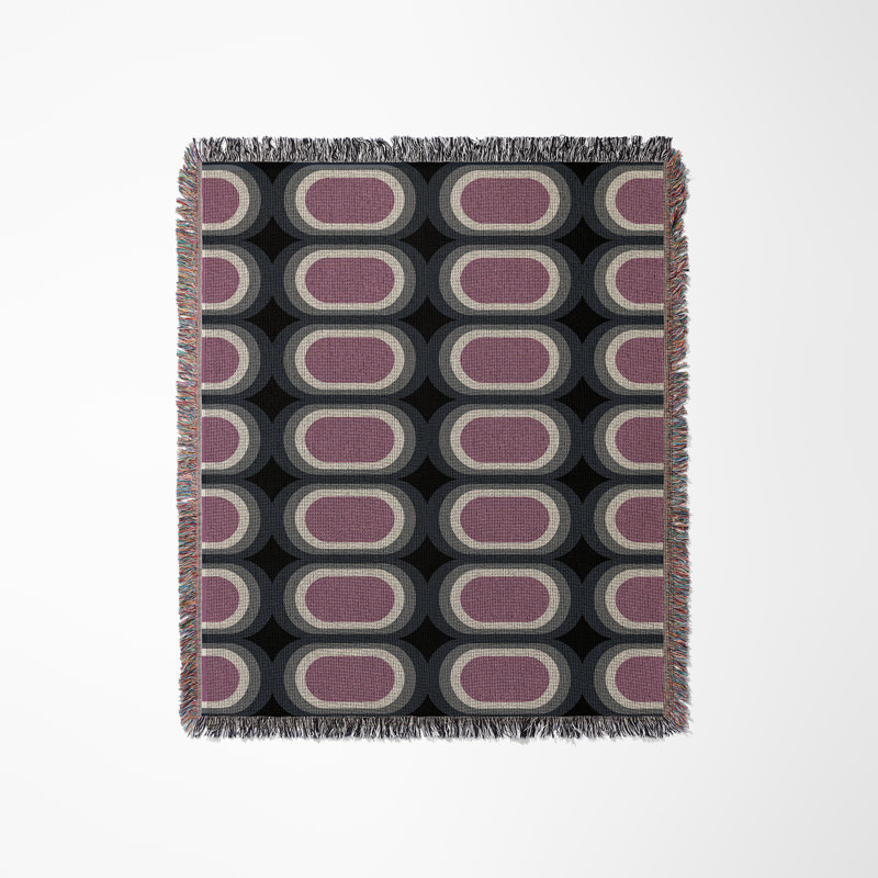 Jeté Speck, L 70 po x l 50 po, Mauve