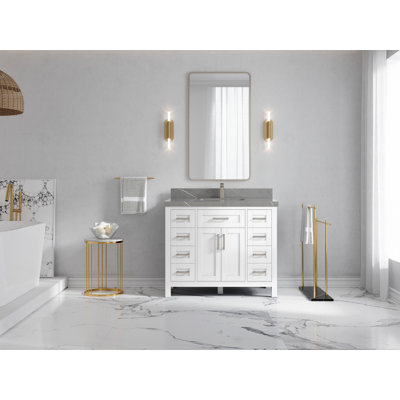 42'' Single Bathroom Vanity with Top