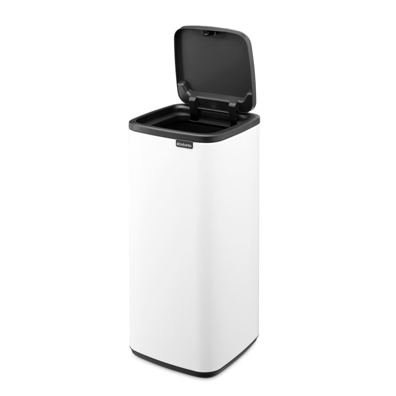 Poubelle Bo Touch, 8 gallons (30 litres), Blanc