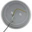 Plafonnier encastré rond 1 lumière DEL sélectionnable-310603962