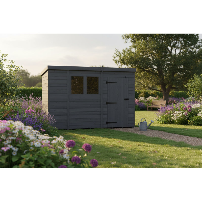 10x5 Pent Composite Shed