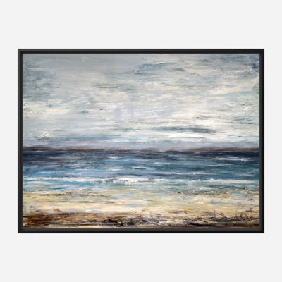 Gray Skies - Artist Enhanced Canvas Print