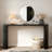 Simple Console Table With Semi-cylindrical Leg Design-387453024